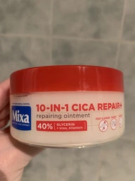 Многофункциональный восстанавливающий крем Mixa Cica Repair+ плотной текстуры для потрескавшейся, огрубевшей чувствительной кожи тела 150 мл (3600551188331) фото от покупателей 2