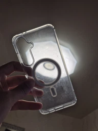 Чохол Clear Case MagSafe (тех пак) for Samsung S24 FE