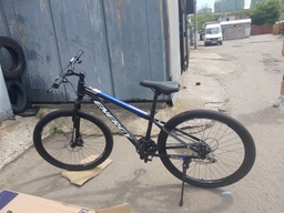 Велосипед CrossBike Energy 27.5" 17" Чорний-Помаранчевий