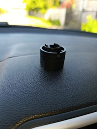 Ручка КПП з чохлом Skoda Fabia 2007-2014, Roomster (Чорна)