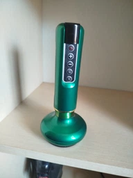 Массажер вакуумный антицеллюлитный Cupping Massage Instrument, аккумуляторный ручной электромассажер со встроенным таймером для уменьшения целлюлита, лимфодренажа и улучшения кровообращения Зеленый, DF-9-Green