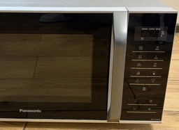 Мікрохвильова піч 25л, 800Вт, дисплей, відкрю ручкою, білий Panasonic 000330015 фото від покупців 8
