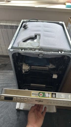 Посудомийна машина Whirlpool WSIO3O34PFEX вбудована, 10компл., A+++, 45см, дисплей, інвертор, 3й кошик, білий фото від покупців 3