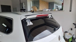 Cпойлер антикрыло Volkswagen Passat Фольксваген Пассат подходит на кузов универсал цвет - Черный фото от покупателей 2