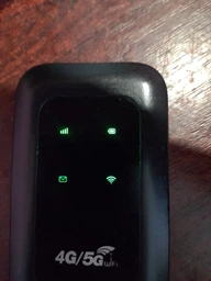 Портативний Wi-Fi роутер MF800-5 4G LTE (150 Мбіт/с, зі слотом сім карти, USB, 10 підключень, з амумулятором) - Чорний