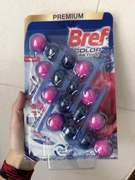 Туалетный блок для унитаза Bref Цветная вода Цветочная свежесть 3 шт х 50 г (9000101024067/9000101853414) фото от покупателей 2
