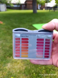 Таблеточный тестер для бассейна Aquadoctor Box pH и O2 для измерения уровня pH и активного кислорода (23545)
