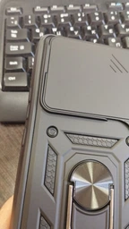 Протиударний броньований чохол із захистом камери для Xiaomi Redmi Note 14 4G Armor Case Keysion red