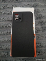 Панель Fine Line Carbon для Motorola Moto G72 (black)