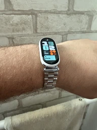 Ремінець металевий Mi Jobs Plus з металевим кріпленням для Xiaomi Mi Smart Band 10/9/8 Rose Gold (mrk3458) фото від покупців 5