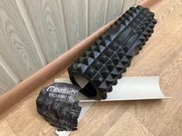 Масажний ролик EasyFit Grid Roller 33 см v.1.2 Синій