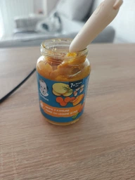 Пюре овоще-мясное Gerber Стерилизованное с кусочками Овощи с курицей для детей с 7 месяцев 190 г (8445292315043) фото от покупателей 2