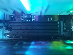 Радіатор охолодження SSD M.2 2280 + термопрокладки FinalCool Glacier M2Pro Black