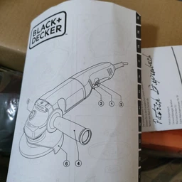 Шліфувальна машина Black&Decker 1200 Вт, 11000 об/хв, d=125 мм (KG1202) фото от покупателей 7