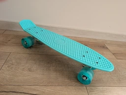 Пенні борд скейт Penny Board " Малиновий з колесами, що світяться