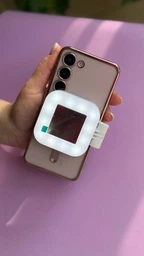 Аккумуляторный студийный Magsafe видеосвет для iPhone с зеркалом набор блоггера селфи лампа для фото видео стримов с 3 режимами света для телефона ноутбука