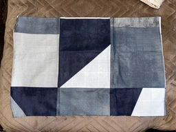 Наволочка Бязь Nordic Diamond 60*60 см Сірий