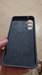 Чохол-бампер Silicone cover з мікрофіброю для Samsung Galaxy S23 FE (SM-S711B)