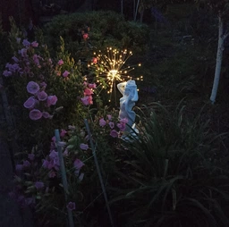 Садовий світильник 2 шт Феєрверк 150 LED на сонячній батареї з акумулятором IP65