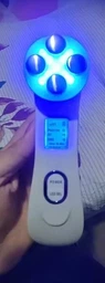 Массажер для лица микротоковый ультразвуковый LED светотерапии с микротоками скрабер с эффектом лифтинга и омоложения кожи 5в1 фото от покупателей 4
