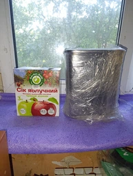 Ведро для мусора Алеана с крышкой 10 л Коричневое (122063-т.кор)