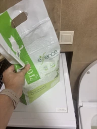 Наповнювач для туалету Essence Tofu з ароматом зеленого чаю 2 мм 6 л (4820261920017) фото від покупців 1