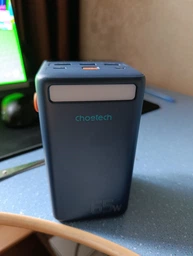 Батарея універсальна Choetech 50000mAh, pd/3.0/65w, qc/3.0/18w, usb-c, 3*usb-a, mirco usb, led Light (b664-ccbe)