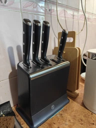 Набор ножей Tefal Ever Sharp Pro с блоком самозаточки 6 предметов (K297S644) фото от покупателей 1