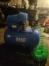 Компресор Bass Polska 120 л двоциліндровий 5745 (5902067613320)