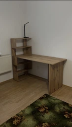 Стіл письмовий з поличками ST-0024 142х123х60 Дуб Сонома