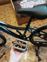 Велосипед Crossride 24 МТВ AL CROSS V-brake 13" Красный (0270-1) фото от покупателей 5