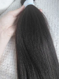 Канекалон Easy Braid однотонный коричневый Длина 65 см Вес 90 грам Низкотемпературный материал 100-150°С 4#EZ фото от покупателей 1