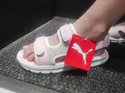 Подростковые спортивные сандалии для девочки Puma Evolve Sandal Jr 39044921 37 (4UK) Alpine Snow-Pearl Pink-Puma White (4069161847301)