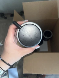 Набір аксесуарів для ванної кімнати біло-сірий Boxup (FT-410) (5 предметів) фото від покупців 1