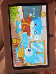 Детский Android планшет Kids Study Cute Dolls Tab 7" 4000mAh 4/64Gb BT Wi-Fi +чехол-подставка фиолетовый фото от покупателей 2