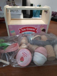 Магазин морозива дерев'яний розвивальна іграшка ice cream shop (Vl 121) фото від покупців 2