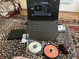 Внешний CD/DVD RW дисковод с USB хабом 10в1 USB 3.0 Type-C оптический ультратонкий с кардридером Micro SD для ноутбука MacBook компьютера ПК чтение и запись дисков портативный Plug&Play без драйверов без внешнего питания 5 Гбит Windows MacOS Linux фото от покупателей 2