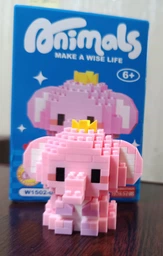 Конструктор фигурка Пиксели BRICKS Animals Elephant