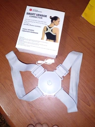 Корсет для спины позвоночника Nuoyi Miao Smart Senssor Corrector умный корректор осанки фото от покупателей 1