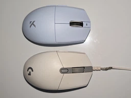 Геймерська акумуляторна бездротова (Bluetooth + 2,4G) миша Mchose G3 V2, PixArt PAW3311, 12000DPI, 800mah, Blue/Синя (MC-G3-17)