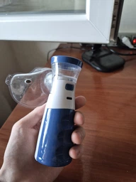 Портативний ультразвуковий інгалятор небулайзер Mesh Nebulizer для дітей і дорослих, ручний для дихальної терапії фото від покупців 1
