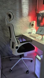 Офісне крісло GT Racer X-5728 White/Black