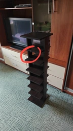 Полиця для взуття висока для дому на 7 пар із ДСП OF-1V фото від покупців 1