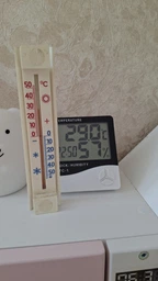 Цифровой термометр часы гигрометр LCD 3 в 1 HTC 1, борометр, комнатный термометр