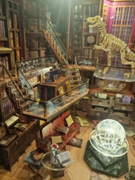 Румбокс 3D великий інтер’єрний книжковий конструктор DIY своїми руками з LED-підсвіткою "Таємна Бібліотека" фото від покупців 5