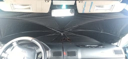 Автомобільна сонцезахисна парасолька шторка для лобового скла Elegant 150x 85 см (EL 100 526)