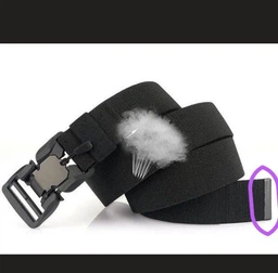 Ремень быстросъемный с магнитной пряжкой Tactical Belt 120x3,8 см, Серый