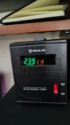Стабілізатор REAL-EL Stab Energy-1000 Black фото від покупців 1