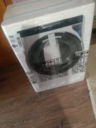 Пральна машина Beko BM1 WFSU 36233 WPBB, фронтальна, вузька, 44,6 см, 6 кг, 1200 об/хв, клас В/A/B, 15 програм, інверторний, дозавантаження, пара, дисплей, білий c чорний люком