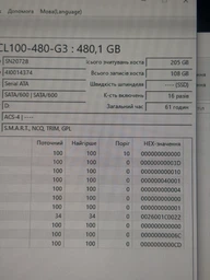 Твердотільний накопичувач SSD 240Gb, Goodram CL100 (Gen.3), SATA3, 2.5" (SSDPR-CL100-240-G3)